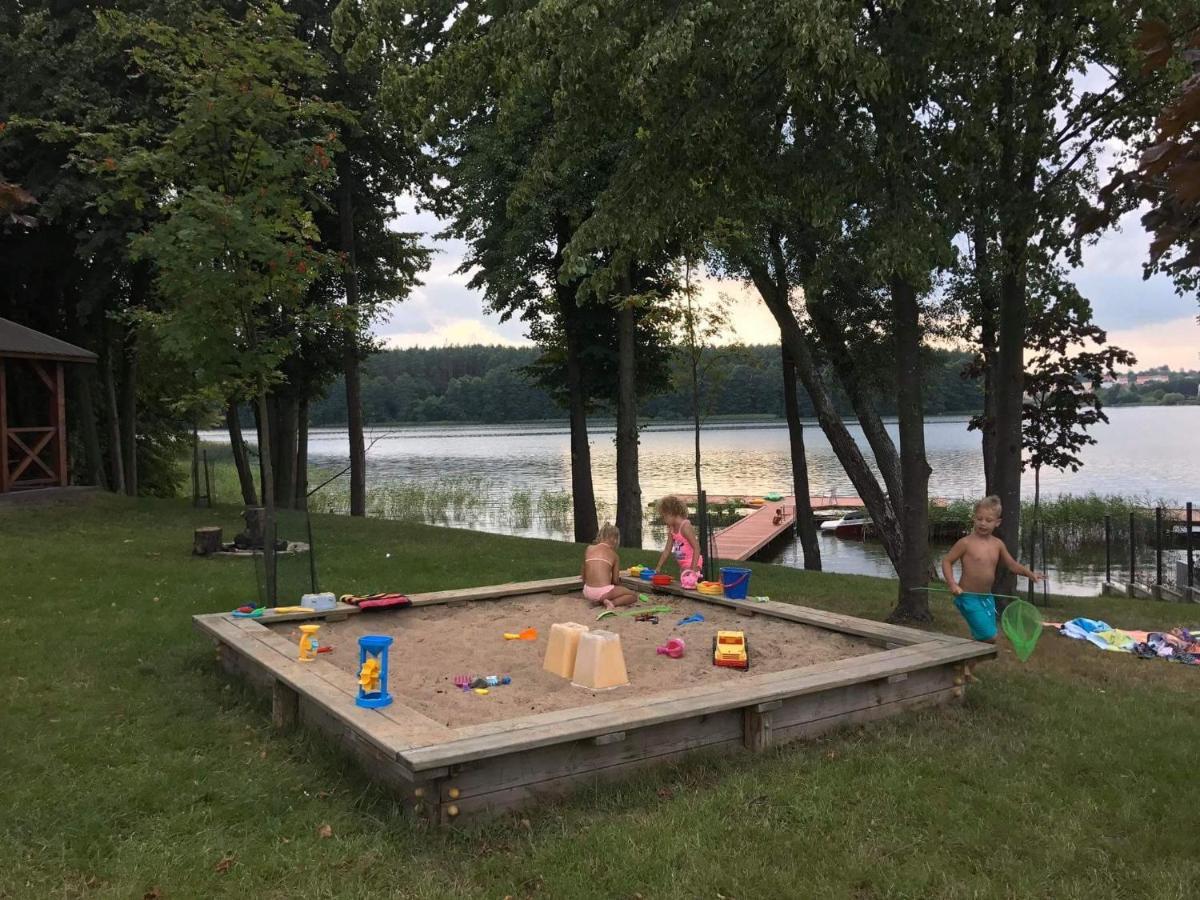 Mazury Lake View & Ski Appartment Mragowo Bagian luar foto