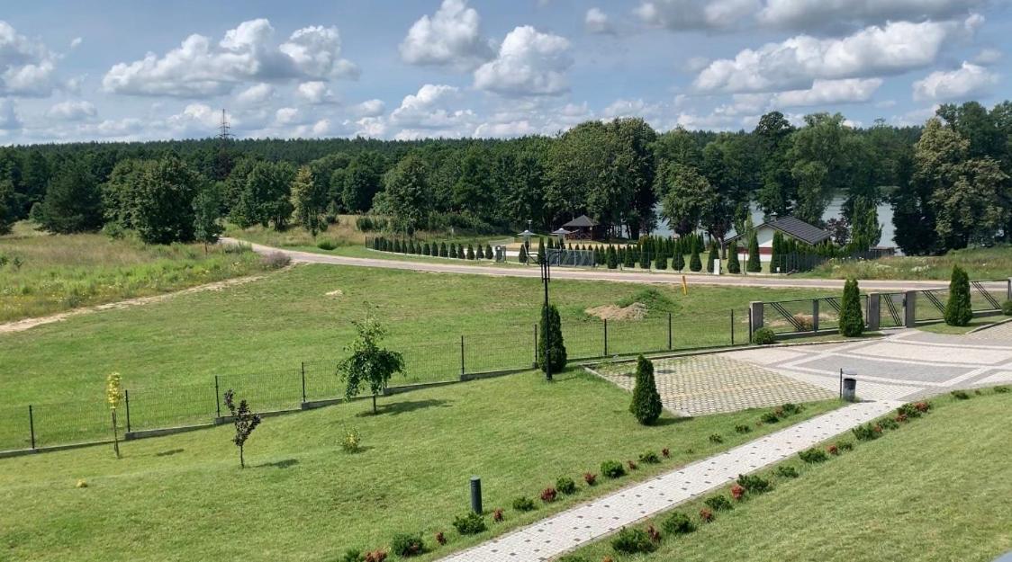 Mazury Lake View & Ski Appartment Mragowo Bagian luar foto