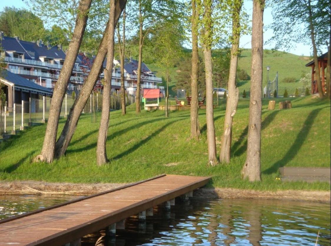 Mazury Lake View & Ski Appartment Mragowo Bagian luar foto